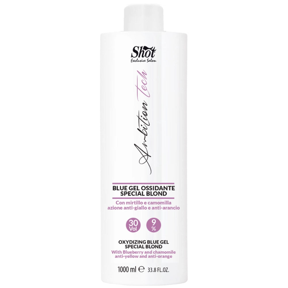 Гель-окислювач із синім пігментом - Shot Gel Blu Oxidant 3%