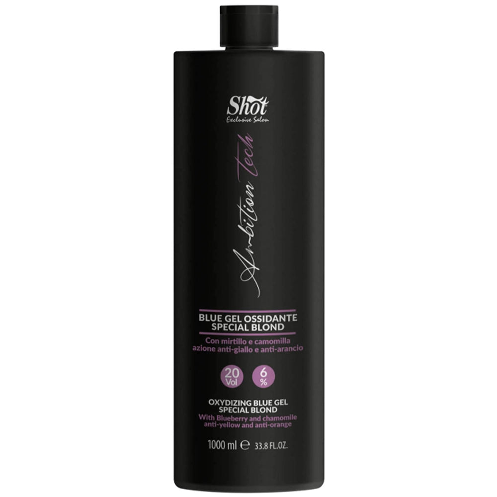 Гель-окислювач із синім пігментом - Shot Gel Blu Oxidant 6%