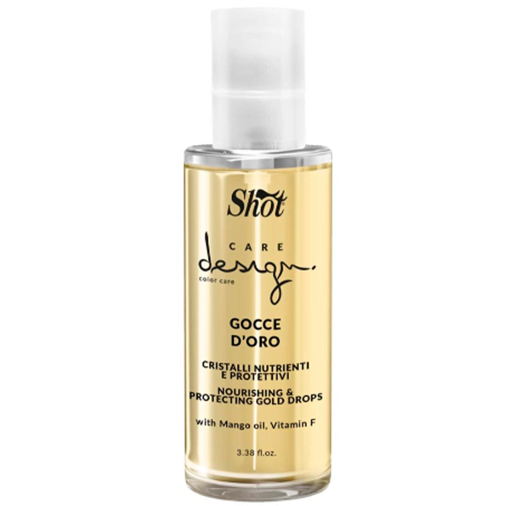 Shot Design Color Care Gold Drops - Золоті кристали для захисту фарбованого волосся