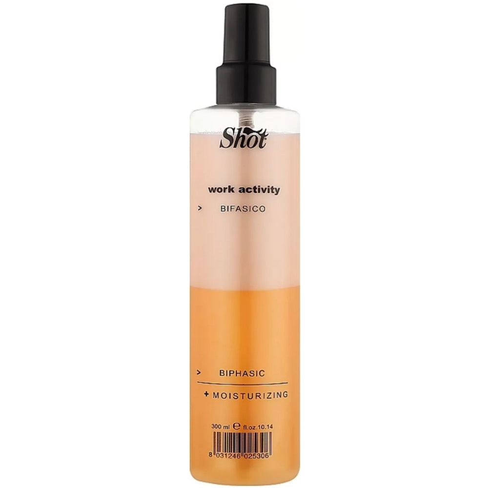 Двофазний кондиціонер для волосся - Shot Work Activity Biphasic Hair Spray