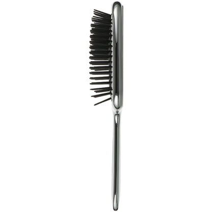 Расческа для волос серебряная с черным - Janeke Superbrush Limited Silver&amp;Black