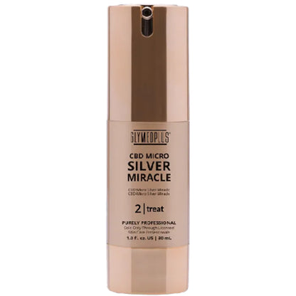 Легкий крем з канабіноїдами та мікросріблом - Glymed CBD Soothing Serum with Micro-Silver