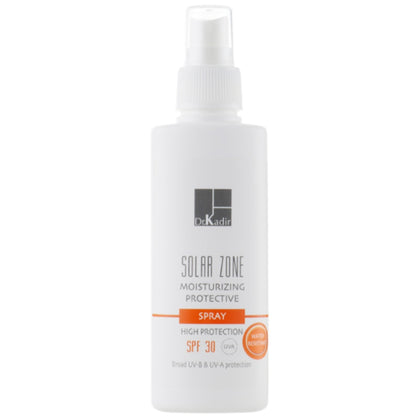 Dr. Kadir Solar Zone Moisturizing Protective Spray SPF 30 - Сонцезахисний зволожуючий спрей