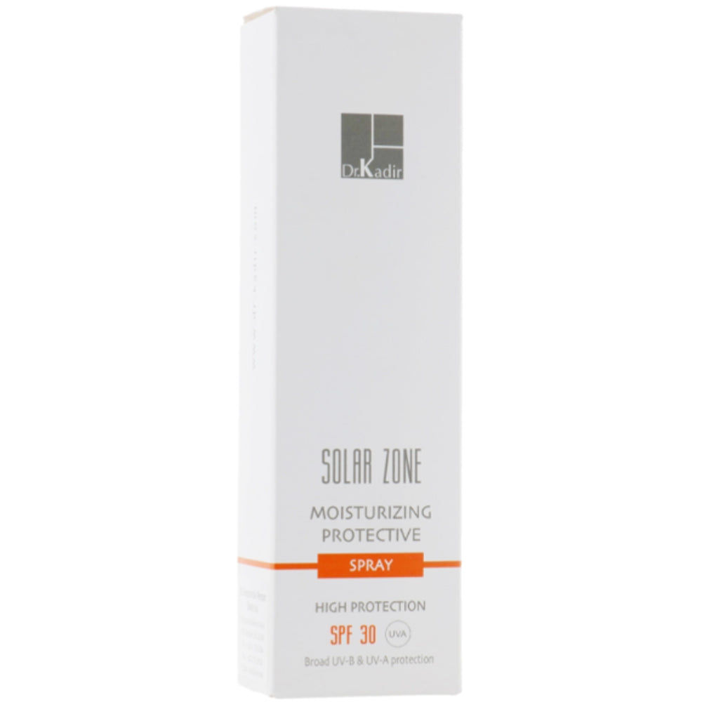 Dr. Kadir Solar Zone Moisturizing Protective Spray SPF 30 - Сонцезахисний зволожуючий спрей