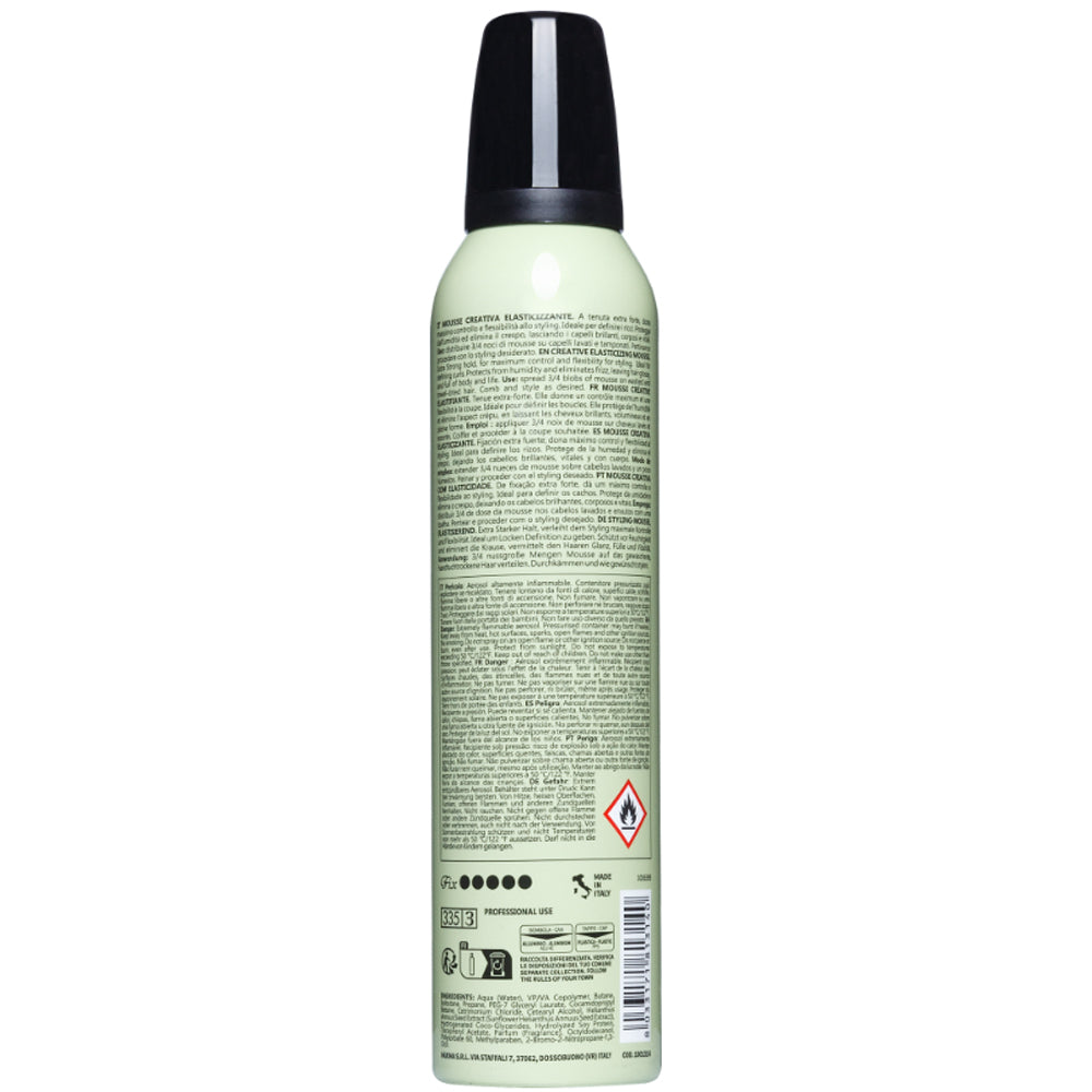 Nook Artisan Spumiglia Creative Elasticizing Mousse — Мус для креативної укладки волосся