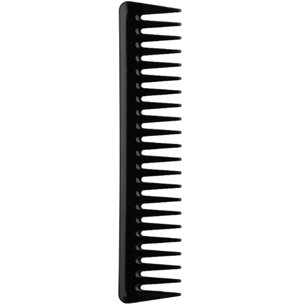Гребень для волос черный - Janeke Supercomb Black