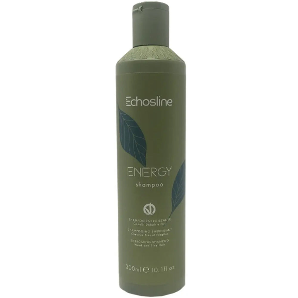 Енергетичний шампунь для тонкого та слабкого волосся - Echosline Vegan Therapy Energy Shampoo