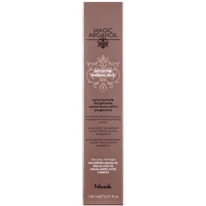 Nook Magic Arganoil Discipline Thermal Milk — Термозахисне молочко-спрей для гладкості волосся