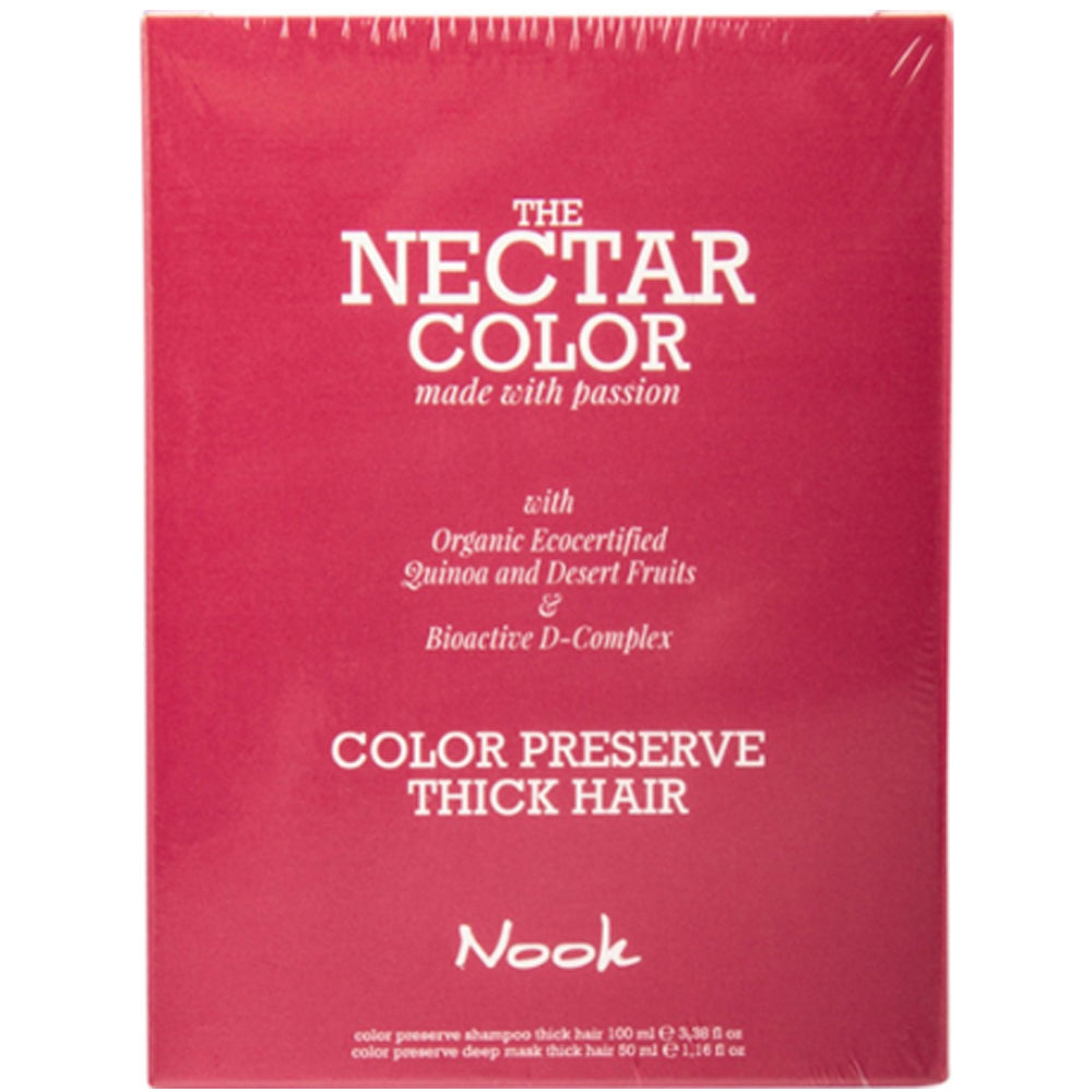 Nook The Nectar Color Preserve Thick Hair Shampoo — Шампунь Стійкість кольору для жорсткого волосся