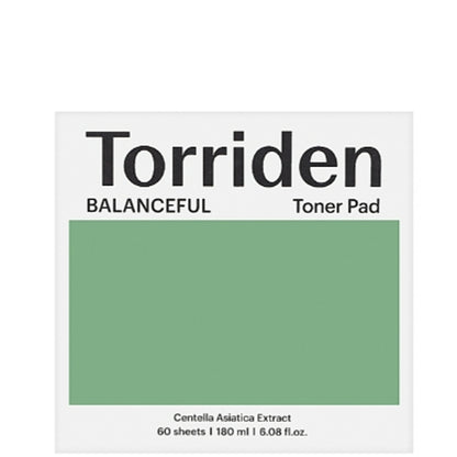 Тонер-пади для чутливої та комбінованої шкіри - Torriden Balanceful Toner Pad