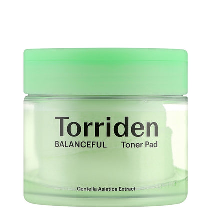 Тонер-пади для чутливої та комбінованої шкіри - Torriden Balanceful Toner Pad