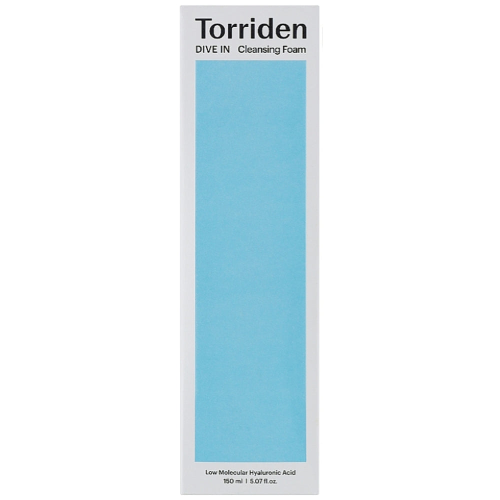 Очищаюча піна з низькомолекулярною гіалуроновою кислотою - Torriden Dive-In Cleansing Foam