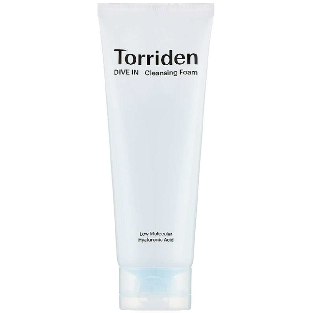 Очищаюча піна з низькомолекулярною гіалуроновою кислотою - Torriden Dive-In Cleansing Foam