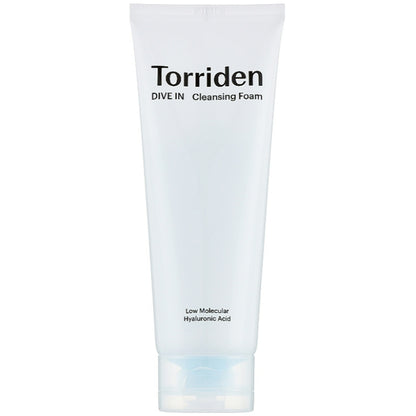 Очищаюча піна з низькомолекулярною гіалуроновою кислотою - Torriden Dive-In Cleansing Foam