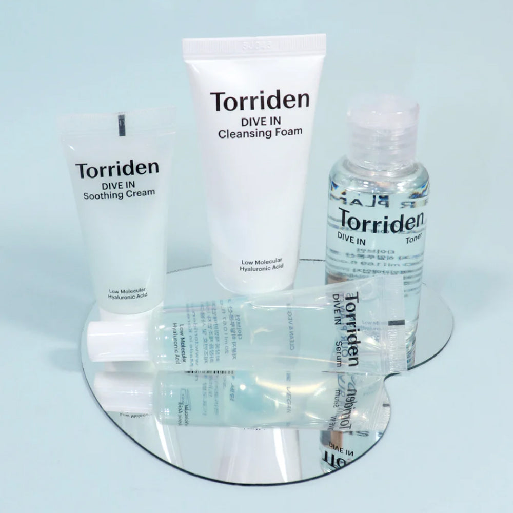 Доглядаючий набір мініатюр з гіалуроновою кислотою - Torriden Dive-In Trial Kit