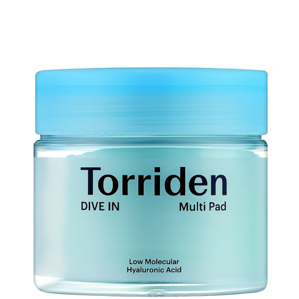 Тонер-пады с гиалуроновой кислотой - Torriden Dive-In Multi Pad
