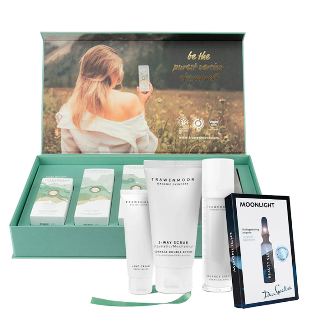 Набор Природная красота для ежедневного ухода за кожей лица и рук - Trawenmoor Kit