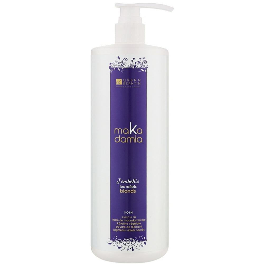 Кондиціонер для світлого натурального та фарбованого волосся - Urban Keratin Makadamia Conditioner