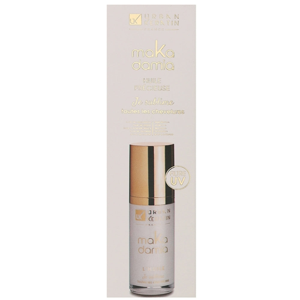 Масло восстанавливающее для волос - Urban Keratin Makadamia Oil