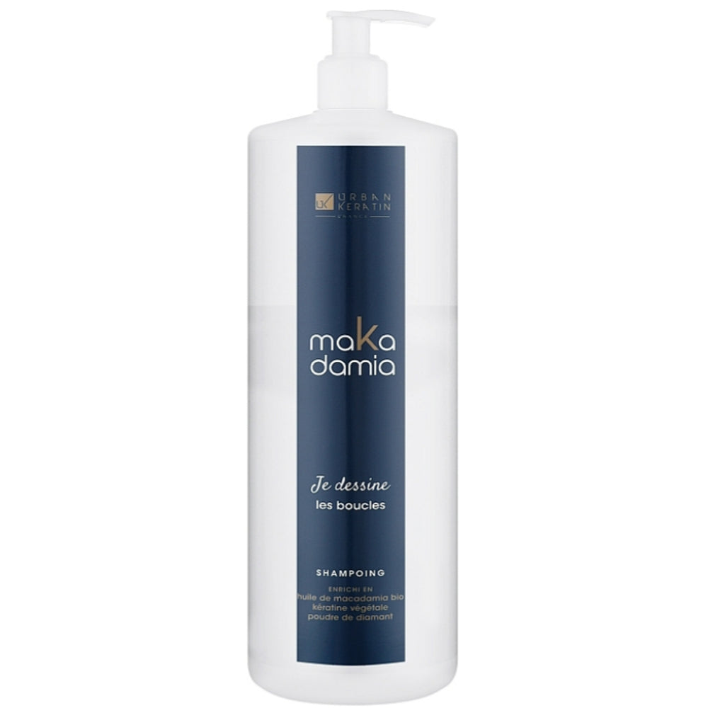 Шампунь для хвилястого волосся - Urban Keratin Makadamia Shampoo