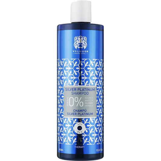 Шампунь для білого волосся - Valquer SIlver Platinum Shampoo