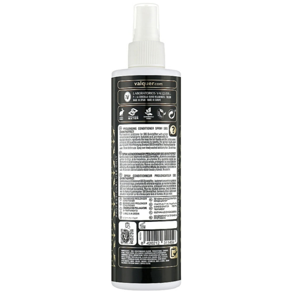 Спрей-кондиціонер для зміцнення волосся - Valquer Prolonging Conditioner Spray Sbs Treatment