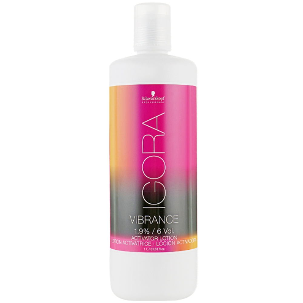 Schwarzkopf IGORA Vibrance Developer 1,9% - Лосьйон-окислювач на кремоподібній основі 1,9% / 6 vol.