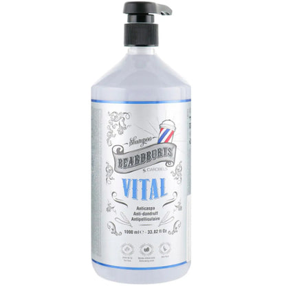 Beardburys Vital Shampoo - Шампунь проти лупи з ефектом пілінгу