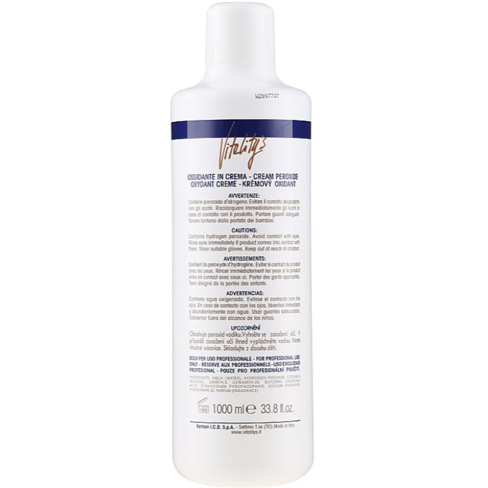 Vitality’s Collection Cream Peroxide 30 Vol - Кремоподібний оксидант з трав&