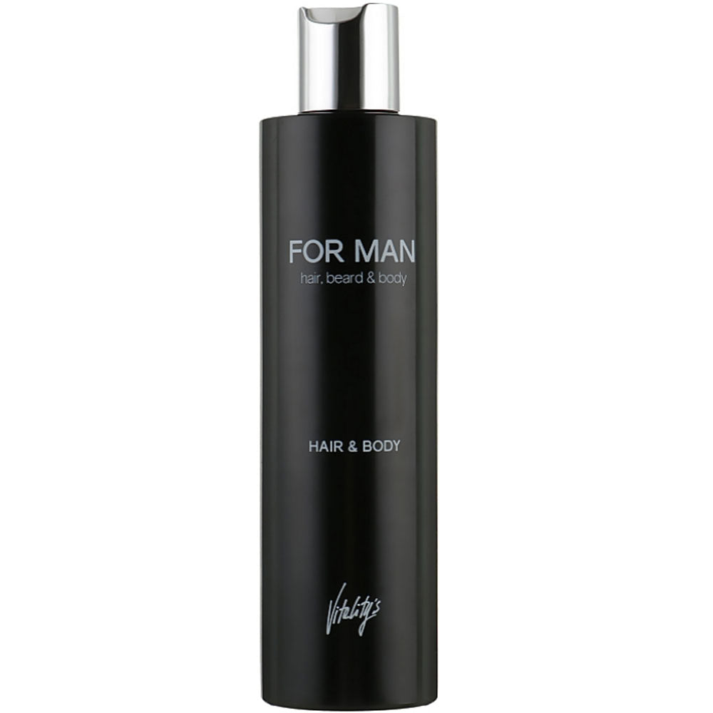 Vitality’s For Man Hair &amp; Body Shampoo - Шампунь-гель для волосся і тіла