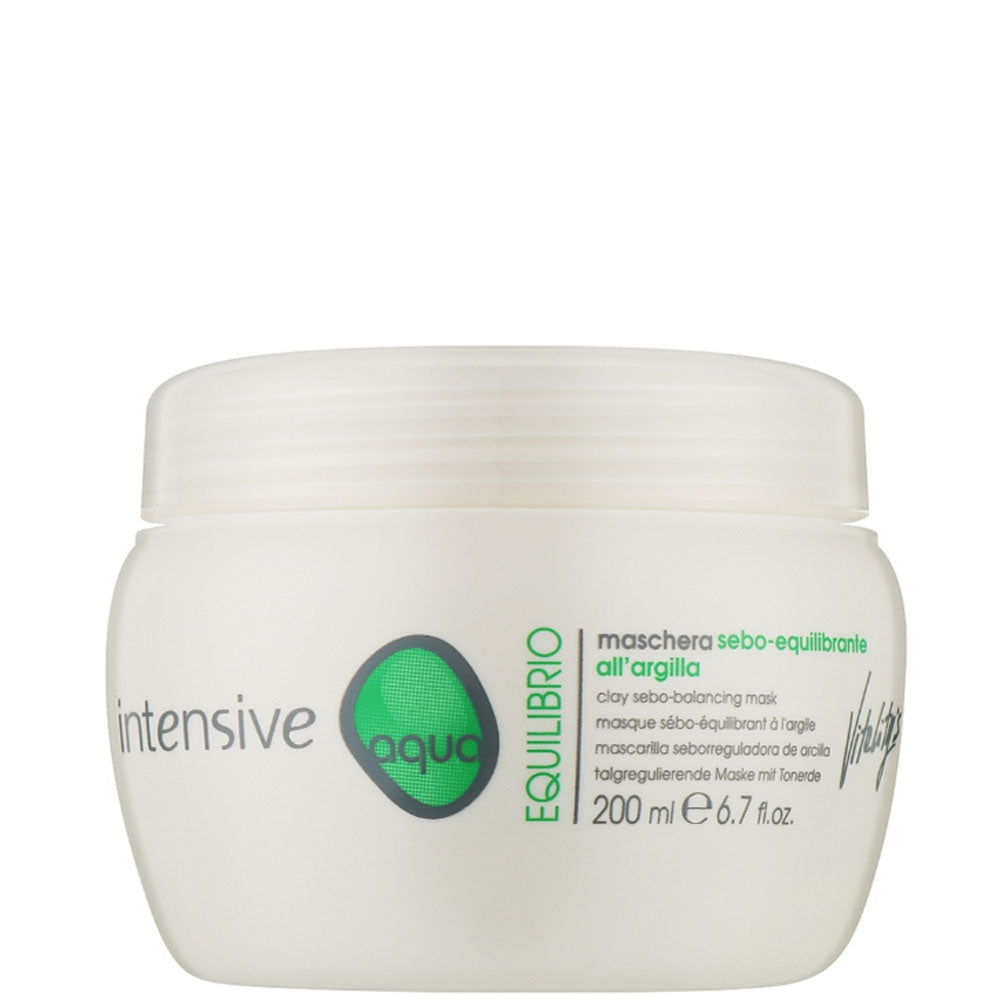 Vitality’s Intensive Aqua Clay Sebo-Balancing Mask - Маска себонормалізуюча на основі білої глини