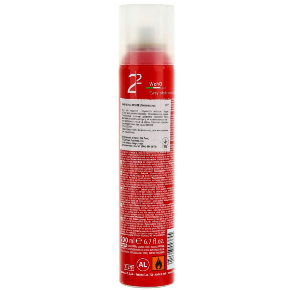 Vitality’s We-Ho Easy Style Mousse - Мус для надання щільності волоссю