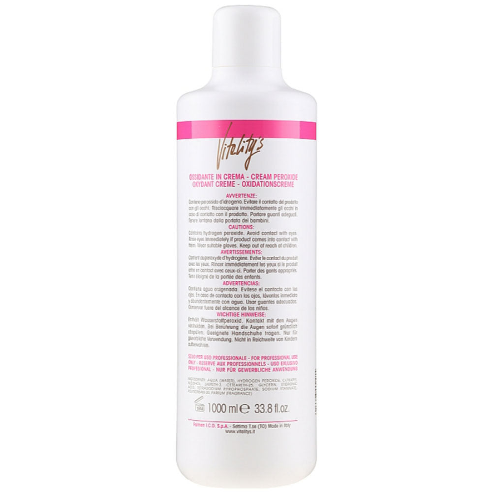 Vitality’s Collection Cream Peroxide 10 Vol - Кремоподібний оксидант з трав&