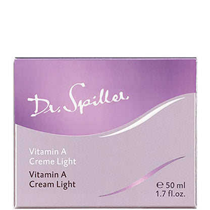Легкий омолоджувальний крем з вітаміном А - Dr. Spiller Vitamin A Cream Light
