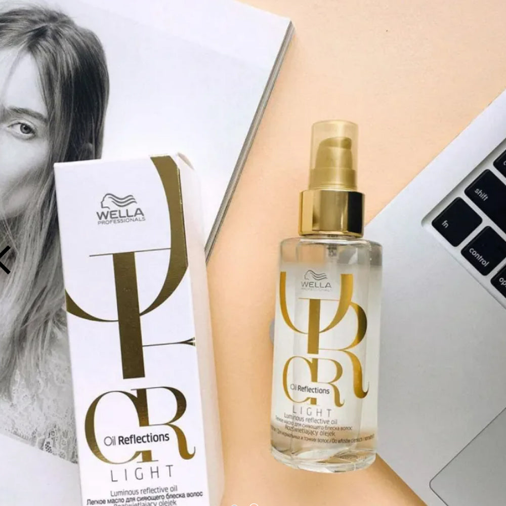 Wella Oil Reflections Light Luminous Reflective Oil - Легка розгладжуюча олія для блиску волосся