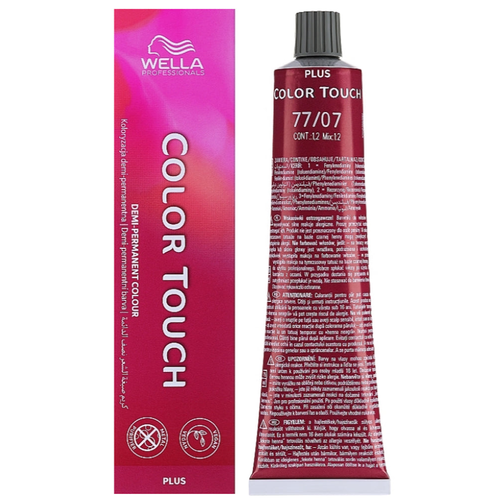 Wella Professionals Color Touch Plus 60ml - Безаммиачная краска для волос