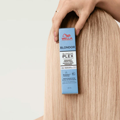 Крем-тонер для волос 60 мл - Wella Professionals Blondor Plex Cream Toner