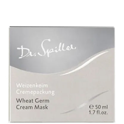 Живильна маска з олією зародків пшениці - Dr. Spiller Wheat Germ Cream Mask