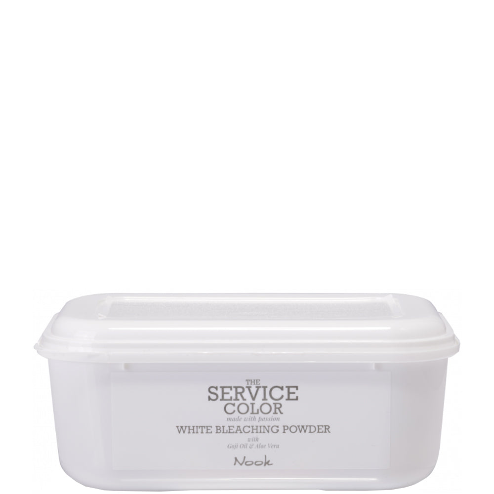 Nook The Service Color White Bleaching Powder — Пудра осветляющая Белая