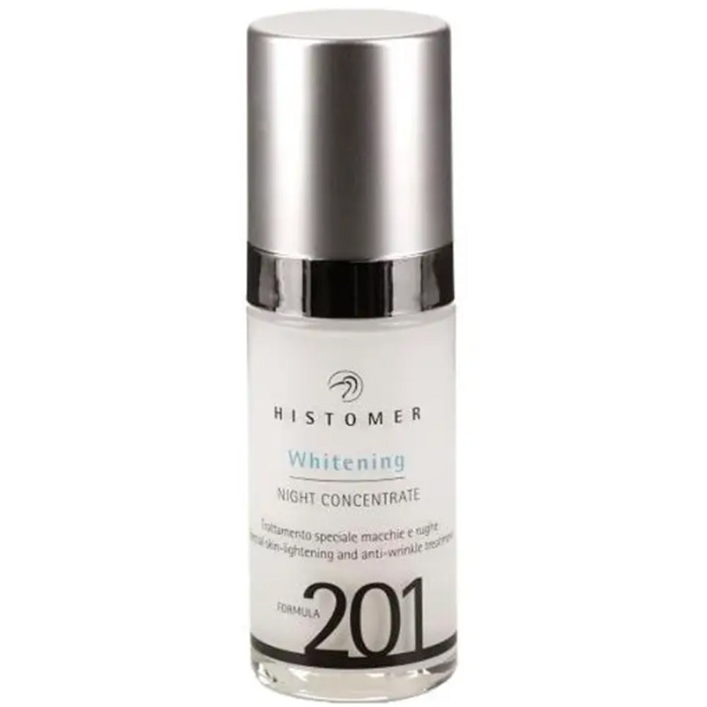 Сыворотка ночная для выравнивания тона кожи - Histomer Formula 201 Whitening Night Concentrate
