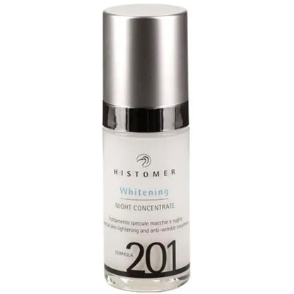 Сироватка нічна для вирівнювання тону шкіри - Histomer Formula 201 Whitening Night Concentrate