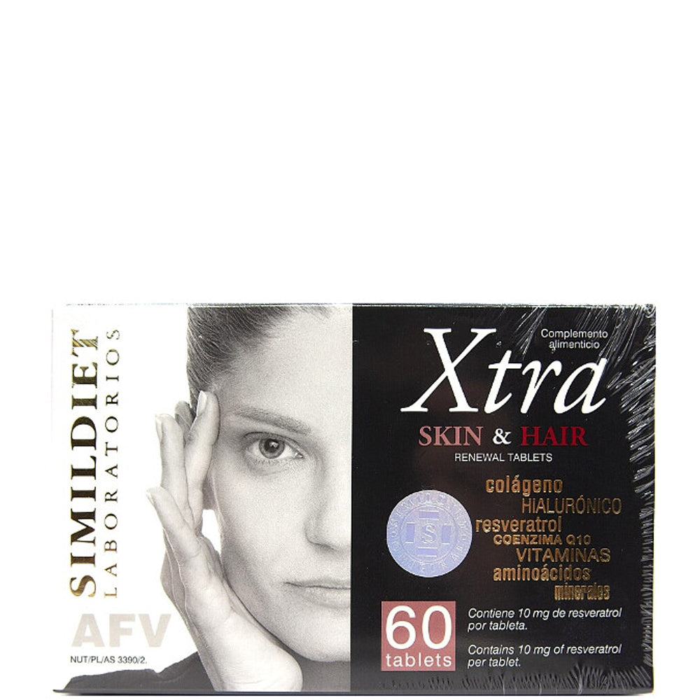 Харчова добавка Відновлення шкіри та волосся - Simildiet Laboratorios Xtra Skin &amp; Hair