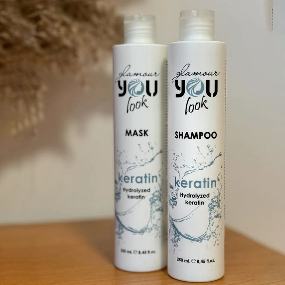 Шампунь для тонкого і ламкого волосся - You Look Professional Keratin Shampoo 5