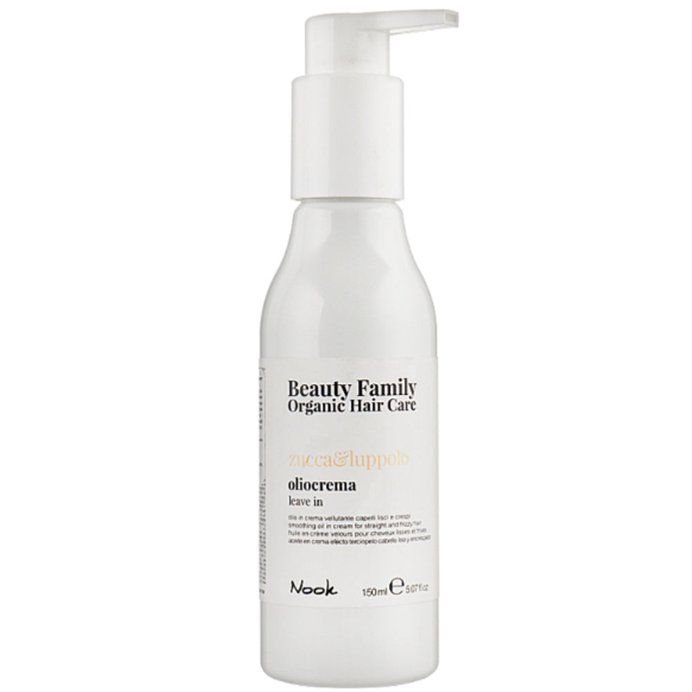 Nook Beauty Family Organic Hair Care Zucca Luppolo - Олія-крем для гладкості неслухняного волосся
