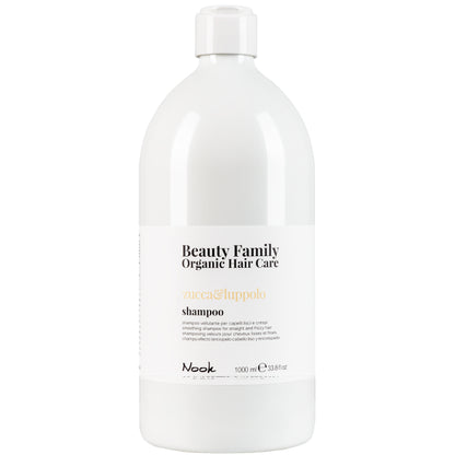 Шампунь для гладкості прямого та неслухняного волосся - Nook Beauty Family Zucca &amp; Luppolo Shampoo