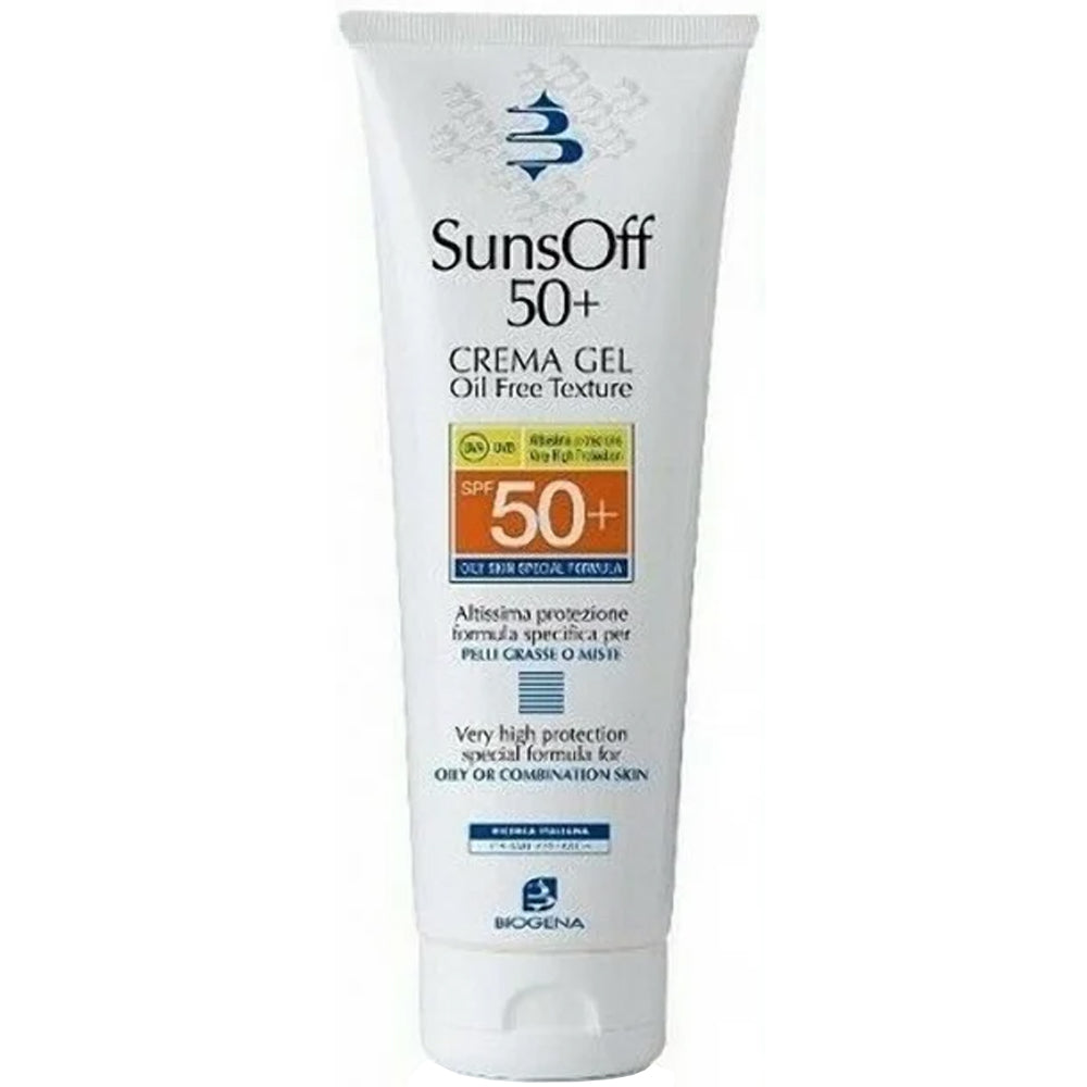 Матуючий крем-гель для жирної і комбінованої шкіри - Biogena Sunsoff 50+