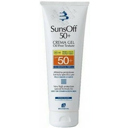 Матуючий крем-гель для жирної і комбінованої шкіри - Biogena Sunsoff 50+