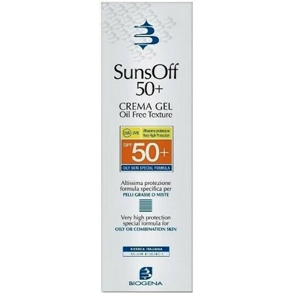 Матуючий крем-гель для жирної і комбінованої шкіри - Biogena Sunsoff 50+