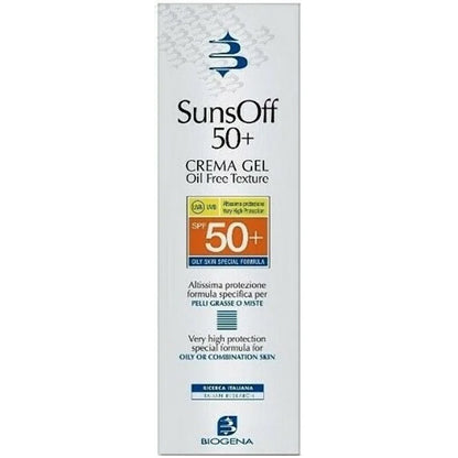 Матуючий крем-гель для жирної і комбінованої шкіри - Biogena Sunsoff 50+