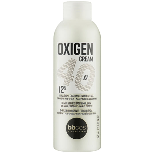 BBcos Keratin Color Oxigen Cream 40 Vol - Окислювач кремообразний 12%